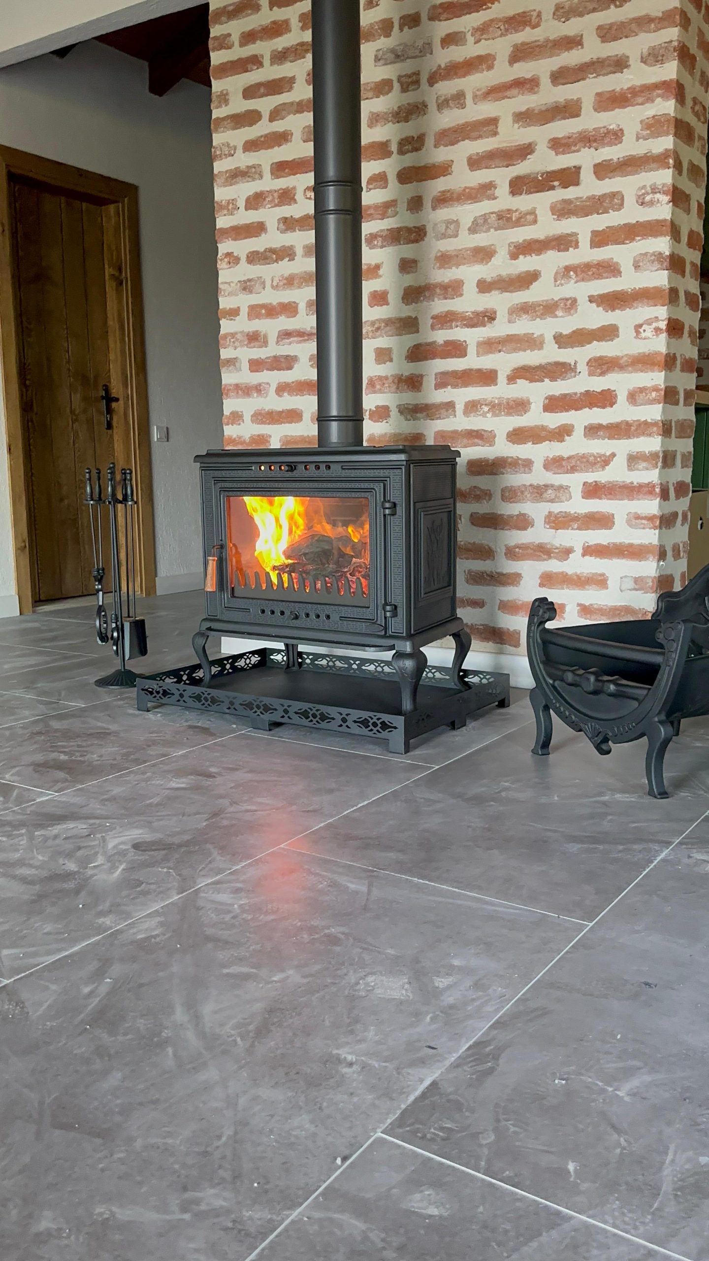 UDS036 X PLAZMA TEK CAMLI DÖKÜM ŞÖMİNE - Görsel 2